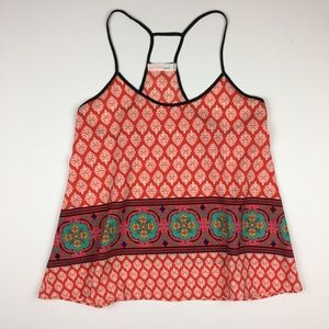 Love Tree Red Racerback Tank